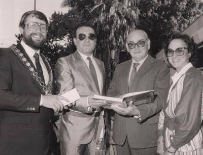 PHOTOGRAPH: 'IDENTITY PRIZED' LAUNCH 1985