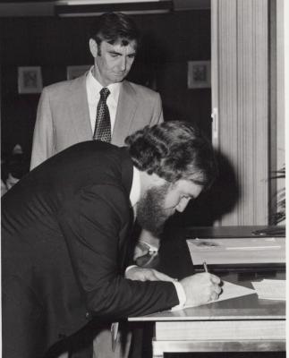 PHOTOGRAPH: SWEARING IN OF COUNCILLOR PAUL SILVER