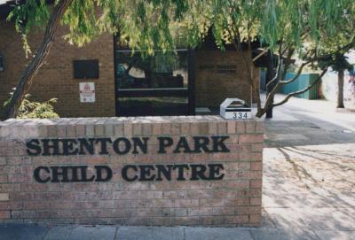 PHOTOGRAPH: SHENTON PARK CHILD CENTRE