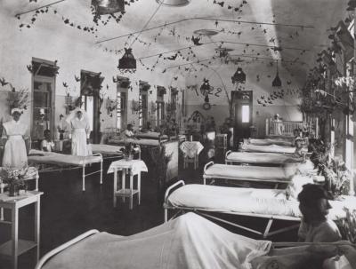 PHOTOGRAPH: CHILDREN'S HOSPITAL WARD 14, 1920