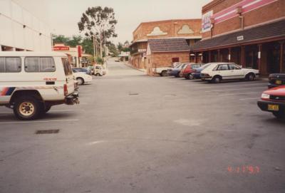 PHOTOGRAPH: CAR PARK, BBC HARDWARE STORE, HAY ST, SUBIACO