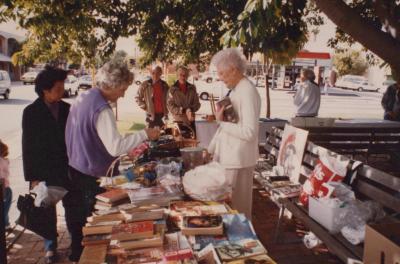 PHOTOGRAPH: RED CROSS STREET STALL, SUBIACO