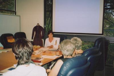 PHOTOGRAPH: CONSERVATION OF TEXTILES SEMINAR