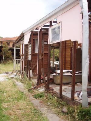 PHOTOGRAPH (DIGITAL): 191 PARK STREET, SUBIACO DURING RENOVATIONS, 2008