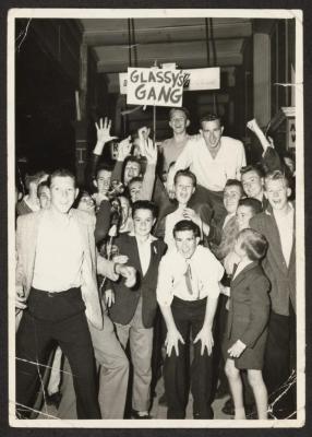 PHOTOGRAPH: GLASSY'S GANG AT SUBIACO FOOTBALL CLUB