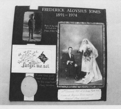 PHOTOGRAPH (DIGITAL): PAGE FROM PHOTOGRAPH ALBUM, JONES FAMILY COLLECTION