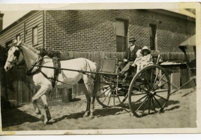 PHOTOGRAPH (DIGITAL): OSWALD AND LES WEARNE, WEARNE FAMILY COLLECTION