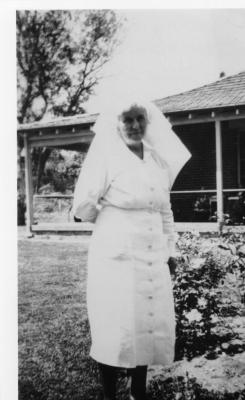 PHOTOGRAPH (DIGITAL): MATRON MARGARET EDIS, HOME OF PEACE COLLECTION