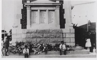 PHOTOGRAPH: (Copy) SUBIACO WAR MEMORIAL