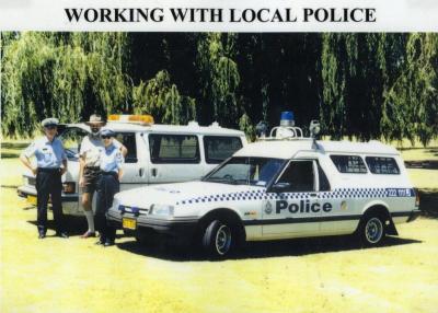 PHOTOGRAPH: SUBIACO FIELD SERVICES, DAVE TONKIN AND POLICE