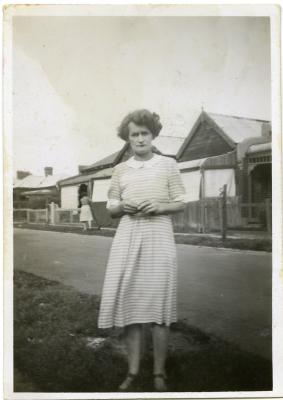 PHOTOGRAPH (DIGITAL): MRS MENAGH IN PARK STREET SUBIACO