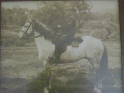 PHOTOGRAPH (DIGITAL): PORTRAIT OF PRIVATE HARRY CULLEN AND THANK YOU