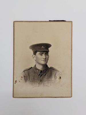 PHOTOGRAPH: WILLIAM JOHN RYAN IN FIRST WORLD WAR UNIFORM