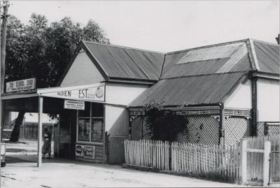 PHOTOGRAPH: DIGITAL IMAGE OF THE SCHOOL SHOP, CARDIGAN TERRACE, JOLIMONT