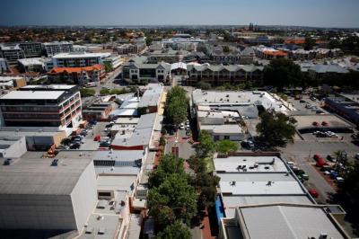 PHOTOGRAPH (DIGITAL): AERIAL PHOTOGRAPH OF ROKEBY ROAD LOOKING NORTH