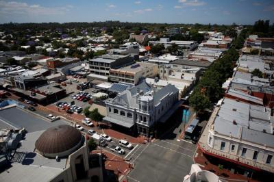 PHOTOGRAPH (DIGITAL): AERIAL PHOTOGRAPH OF THE SUBIACO HOTEL