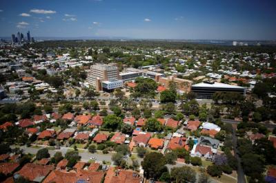 PHOTOGRAPH (DIGITAL): AERIAL PHOTOGRAPH SUBIACO SUBURBS