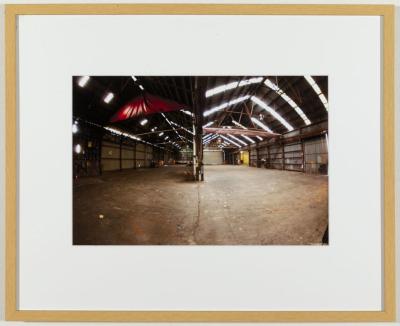 PHOTOGRAPH (FRAMED): PUBLIC ART: 'TRANSITION ZONE #0190 WAREHOUSE DIVIDED', ALEX MILLER