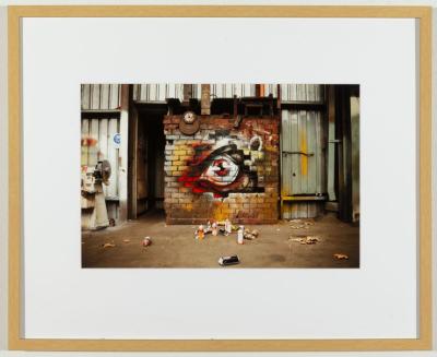 PHOTOGRAPH (FRAMED): PUBLIC ART: 'TRANSITION ZONE #0640 URBAN ART EYE', ALEX MILLER