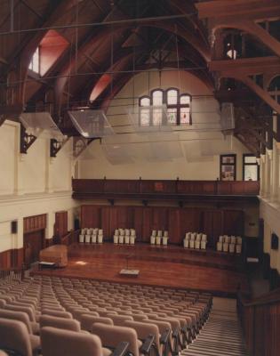 PHOTOGRAPH: PERTH MODERN SCHOOL HALL