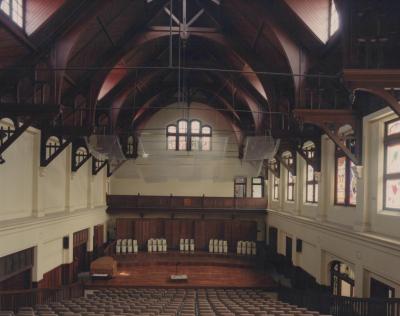 PHOTOGRAPH: PERTH MODERN SCHOOL HALL