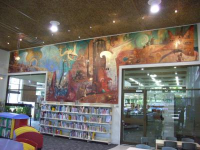 MURAL: 'THE TEA PARTY', SHAUN TAN