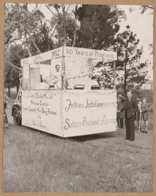 PHOTOGRAPH (DIGITAL): FELTONS FLOAT, FROM ALBUM 'CELEBRATIONS ON SUBIACO 1952'