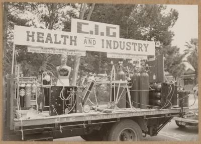 PHOTOGRAPH (DIGITAL): C.I.G FLOAT, FROM ALBUM 'CELEBRATIONS ON SUBIACO 1952'