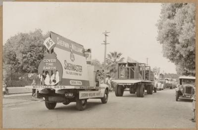 PHOTOGRAPH (DIGITAL): WHITTAKER BROS FLOAT, FROM ALBUM 'CELEBRATIONS ON SUBIACO 1952'