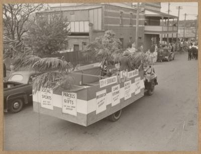 PHOTOGRAPH (DIGITAL): RSL FLOAT, FROM ALBUM 'CELEBRATIONS ON SUBIACO 1952'