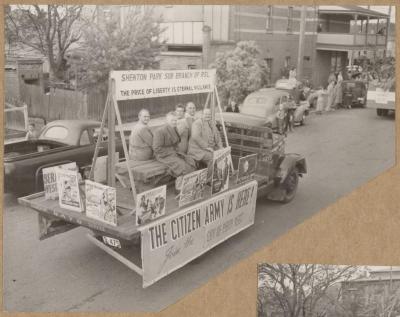 PHOTOGRAPH (DIGITAL): CITIZEN ARMY FLOAT, FROM ALBUM 'CELEBRATIONS ON SUBIACO 1952'