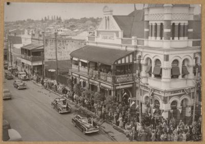 PHOTOGRAPH (DIGITAL): PARADE ON HAY STREET, FROM ALBUM 'CELEBRATIONS ON SUBIACO 1952'