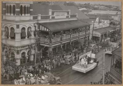 PHOTOGRAPH (DIGITAL): PARADE ON ROKEBY ROAD, FROM ALBUM 'CELEBRATIONS ON SUBIACO 1952'