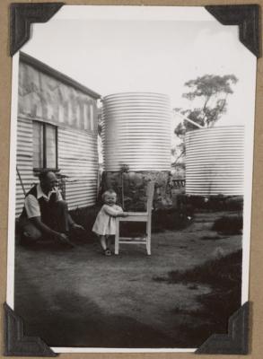 PHOTOGRAPH (DIGITAL): ERN GREEN AND BABY, MECKERING, FROM CONGDON FAMILY ALBUM