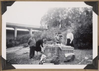 PHOTOGRAPH (DIGITAL): GROUP PHOTO AT CANNING DAM, WA, FROM CONGDON FAMILY ALBUM