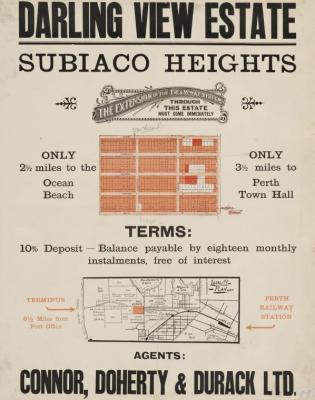 ESTATE PLAN (DIGITAL): DARLING VIEW ESTATE, SUBIACO HEIGHTS (JOLIMONT)