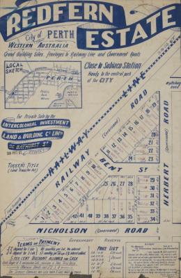 ESTATE PLAN (DIGITAL): REDFERN ESTATE, CITY OF PERTH, SUBIACO