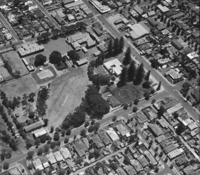 PHOTOGRAPH (DIGITAL): AERIAL, SUBIACO CIVIC PRECINCT, ROKEBY ROAD, HAMERSLEY ROAD AND BAGOT ROAD