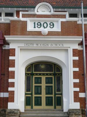 PHOTOGRAPH (DIGITAL): PERTH MODERN SCHOOL, FAÇADE