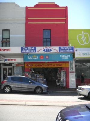 PHOTOGRAPH (DIGITAL): 153 ROKEBY ROAD, SUBIACO LOTTO AND NEWS