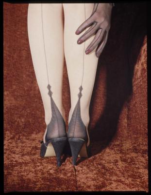 PHOTOGRAPH (DIGITAL): SILK STOCKINGS, FROM MILLIE OF TATTERS BOUTIQUE 421 HAY STREET SUBIACO