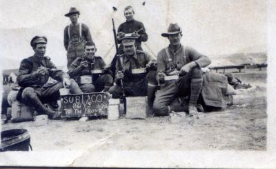 PHOTOGRAPH: 'SUBIACO BOYS TO THE FRONT', 1916