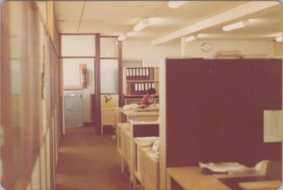 PHOTOGRAPH: HUMES OFFICE INTERIOR CIRCA 1978