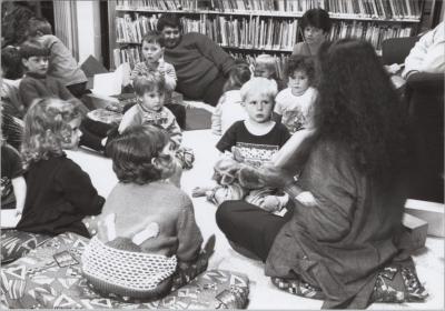 PHOTOGRAPH: 'STORYTELLING, SUBIACO LIBRARY', JUNE 1993