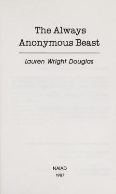 Always Anonymous Beast, The