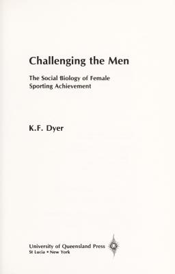 Challenging The Men