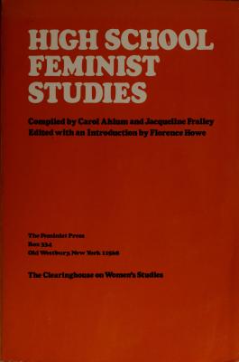 High School Feminist Studies