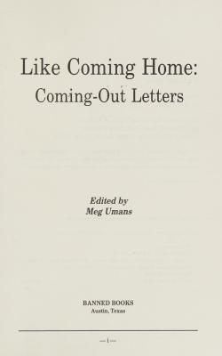 Like Coming Home