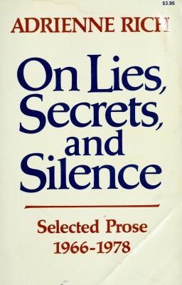 On Lies, Secrets, And Silence
