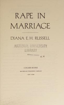 Rape In Marriage